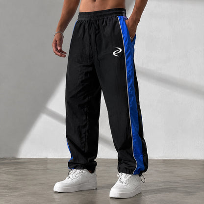 Men’s Casual Sport Jogger Pants | Lightweight Loose Fit Printed Trousers for Everyday Comfort