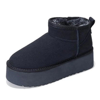 Women Lightweight Memory Foam Fuzzy Boots