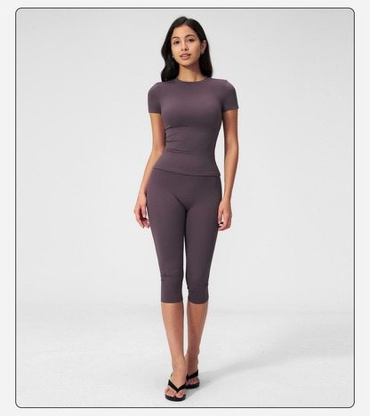 Women’s Breathable Body-Shaping Yoga Outfit