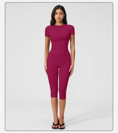 Women’s Breathable Body-Shaping Yoga Outfit