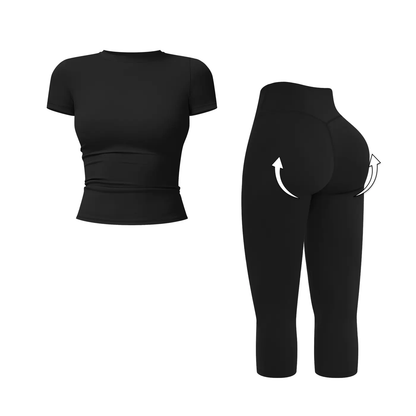 Women’s Breathable Body-Shaping Yoga Outfit