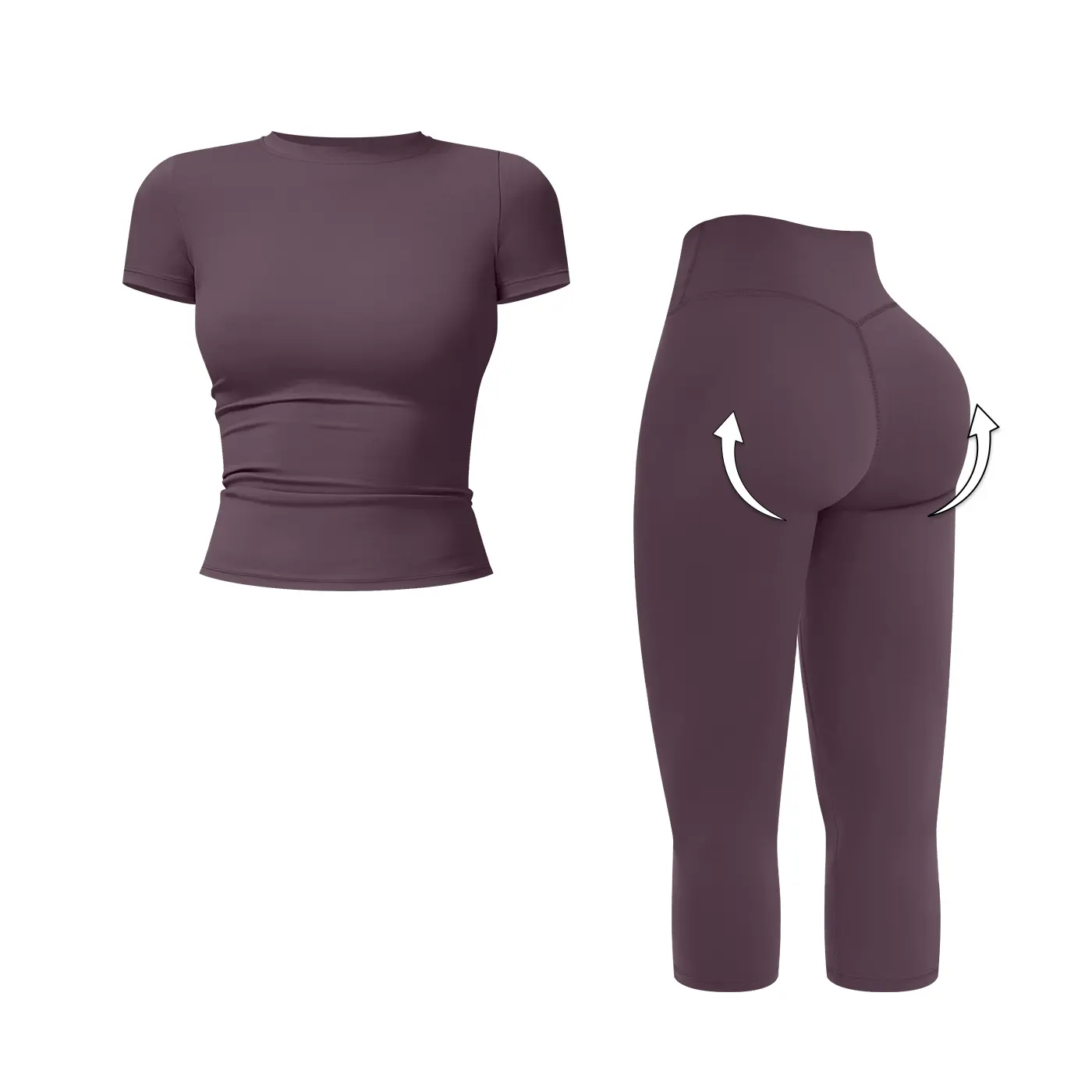 Women’s Breathable Body-Shaping Yoga Outfit