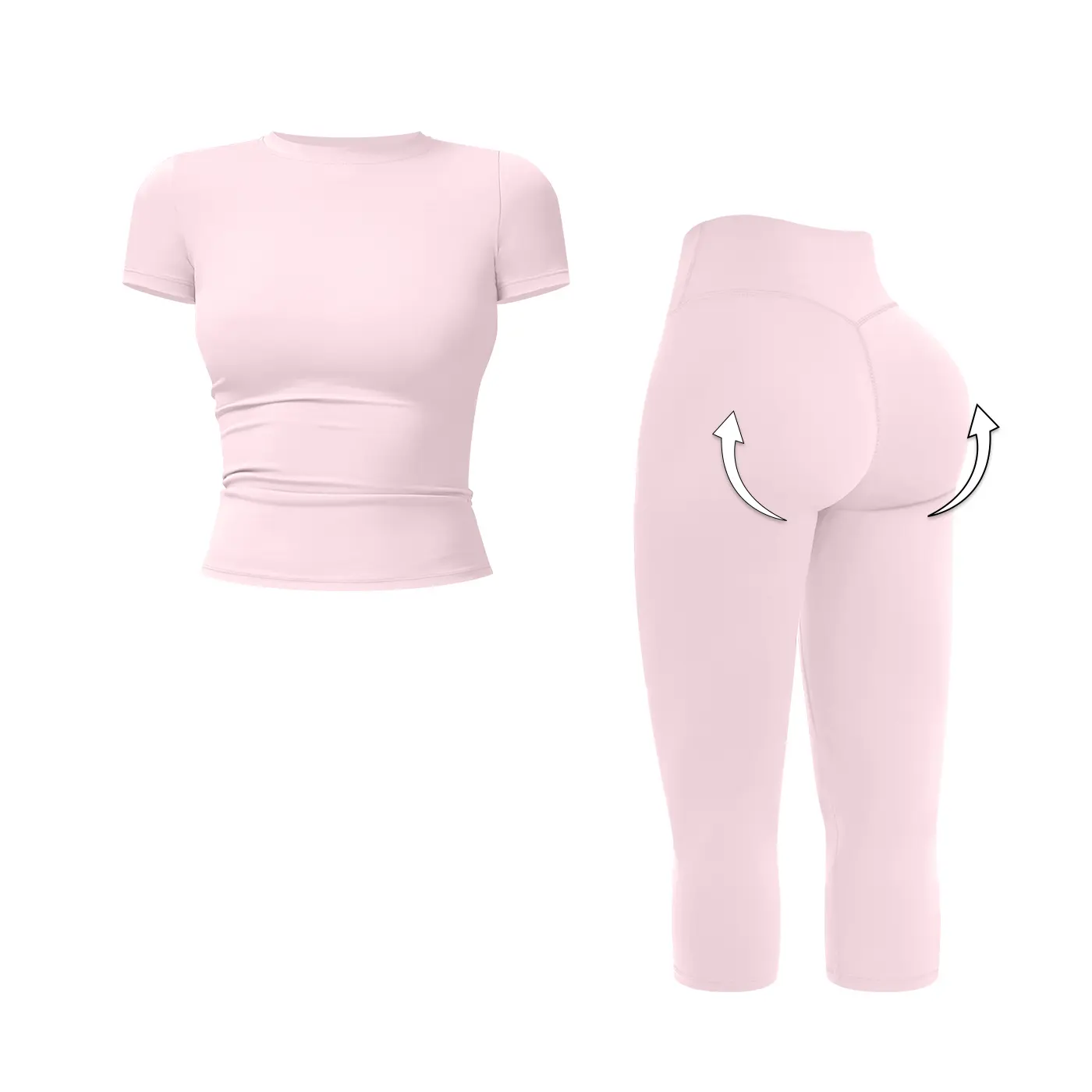 Women’s Breathable Body-Shaping Yoga Outfit