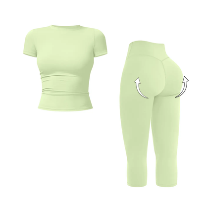Women’s Breathable Body-Shaping Yoga Outfit