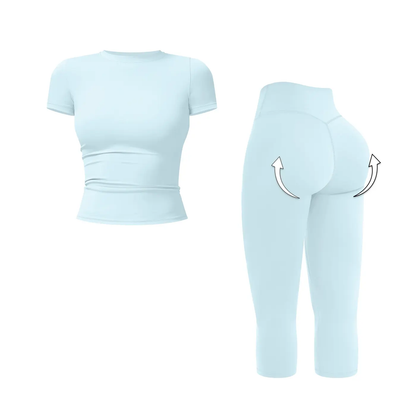 Women’s Breathable Body-Shaping Yoga Outfit