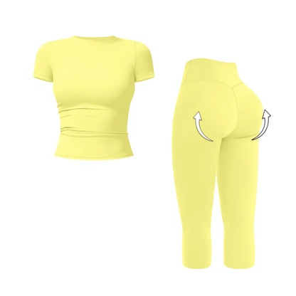Women’s Breathable Body-Shaping Yoga Outfit