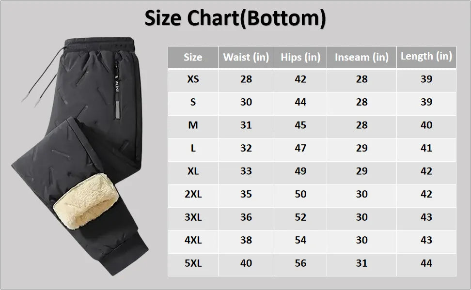Unsex Winter Pants